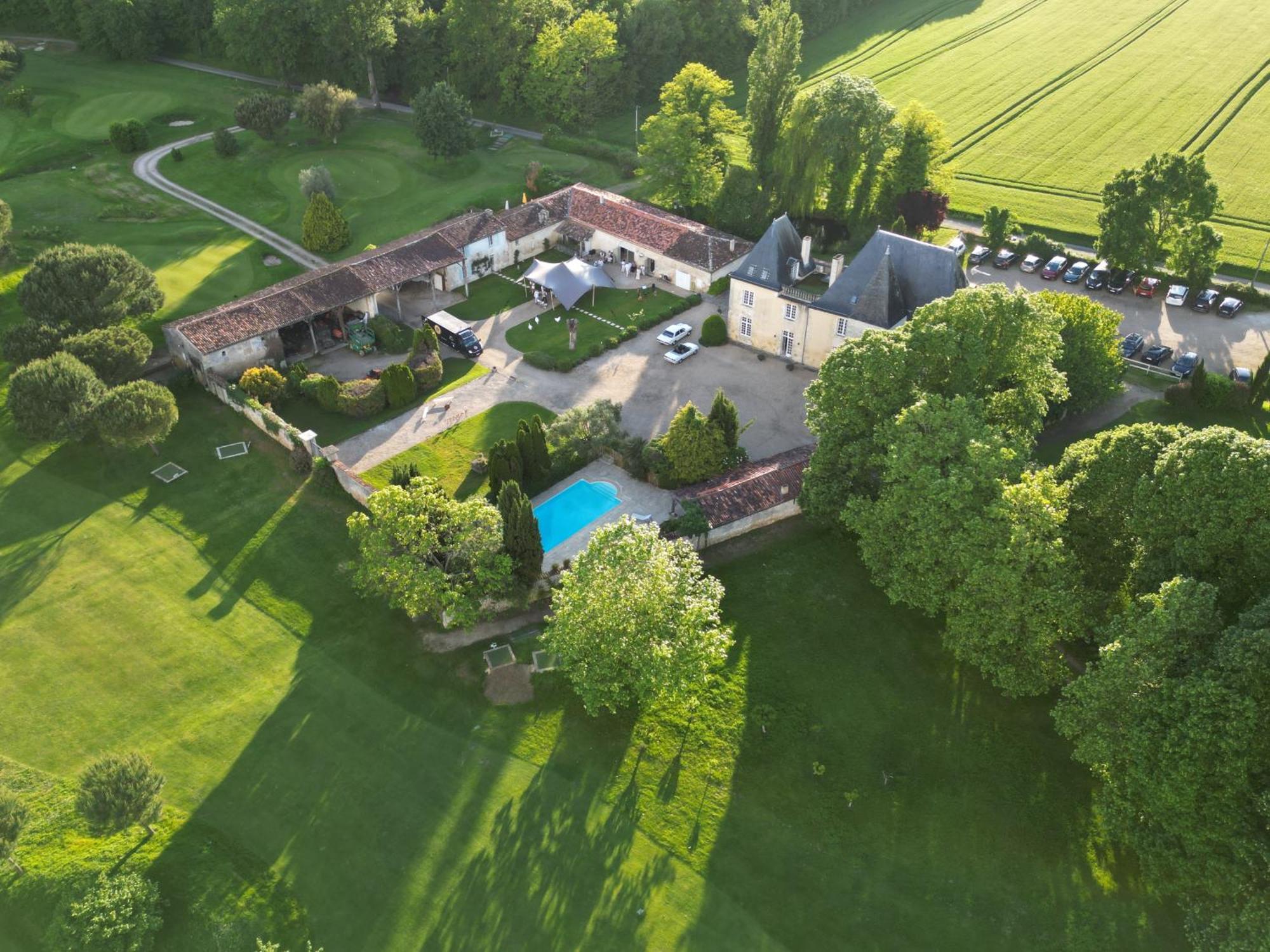 Chateau De La Vallade Saint-Porchaire Eksteriør billede